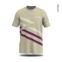 CORTIGER - Men's T-shirt Linea Khaki - Short Sleeve